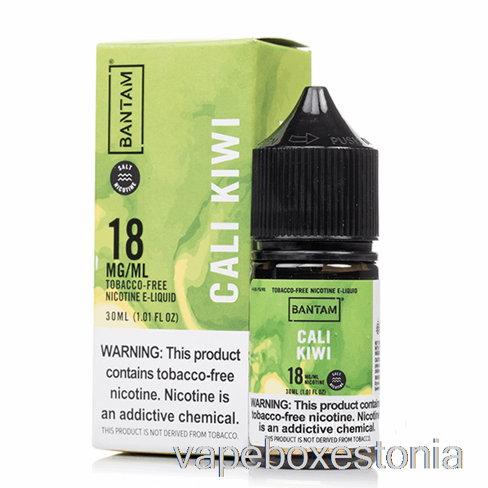 Vape Box Estonia Cali Kiivi Soolad - Bantam Vape - 30ml 48mg